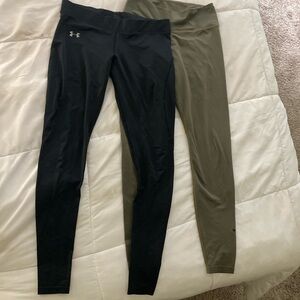Nike Black and Olive Leggings